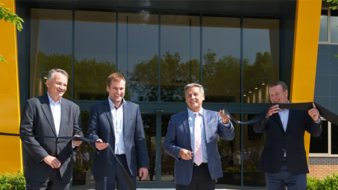 Dematic Northern Europe opens state-of-the-art headquarters in Adderbury .