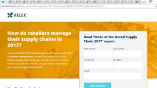 Martec & RELEX Solutions present ‘State of the Retail Supply Chain 2017’.