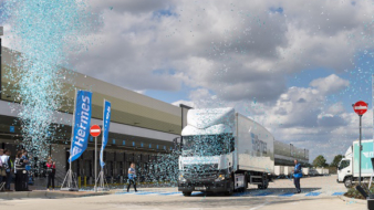 Hermes opens the UK’s largest parcel hub.