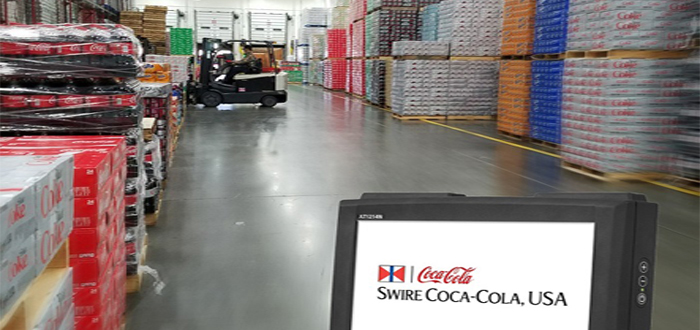 JLT Mobile Computers Selected by Swire Coca-Cola, USA for warehouse operations..