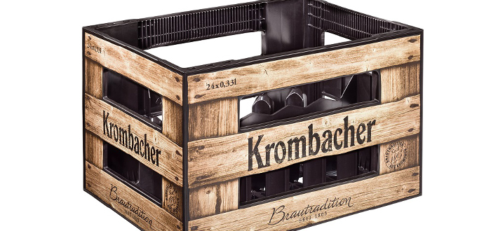 Style meets innovation with the Schoeller Allibert beer crates at DRINKTEC 2017.