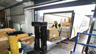 Forklift truck sales up 8.2% year-on-year – with retail distribution sector demand up by 40%.