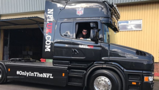 WMB Logistics Supply Scania for NFL 2017 at Wembley.