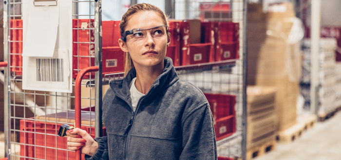 Pick-by-Vision: Fiege Equips Another Location With Picavi Smart Glasses.