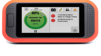 New Truck iQ dashboard display gives materials handling vehicle drivers real time visibility of battery status