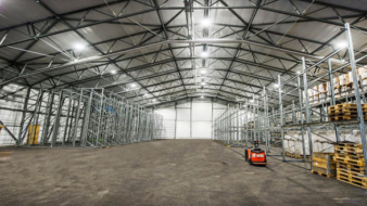 The continuing growth of online shopping drives demand for new adaptable warehousing