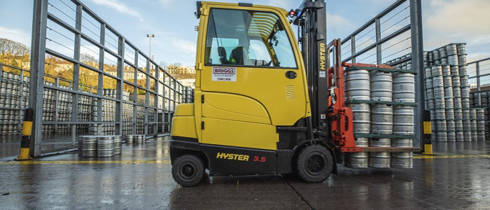 SPECIALLY ENGINEERED HYSTER® LIFT TRUCKS REFRESH OPERATIONS AT HEINEKEN