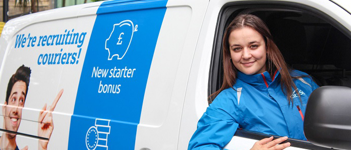 CitySprint recruiting over 500 couriers across the UK for peak season