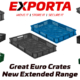 Exporta Launches New Range of Recycled Euro Crates and Extends its Euro Crate range