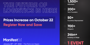 Manifest: The Future of Logistics Releases 2022 Agenda