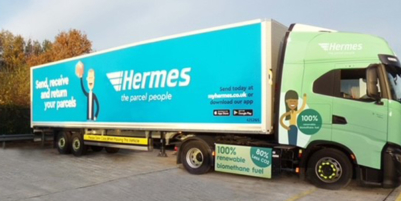 HERMES’ NEW IVECO BIO-CNG VEHICLES TAKE TO THE ROAD