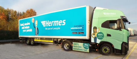 HERMES’ NEW IVECO BIO-CNG VEHICLES TAKE TO THE ROAD