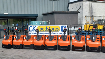 ‘Second life’ forklift fleet is first choice for CK Food Services